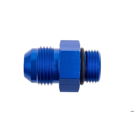 Redhorse ADAPTER FITTING 6 AN Male To 6 AN Anodized Blue Aluminum Single 920-06-06-1